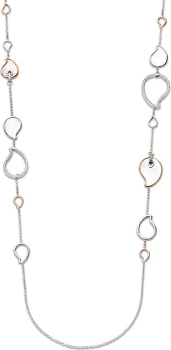 Immagine prodotto Ti Sento Milano Collana con madreperla bicolore placcata oro rosa 3921MR/90 (Argento 925, 90 cm)