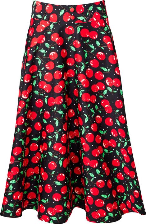 Image du produit Joe Browns Cherry Print Vintage Midi Skirt (42)