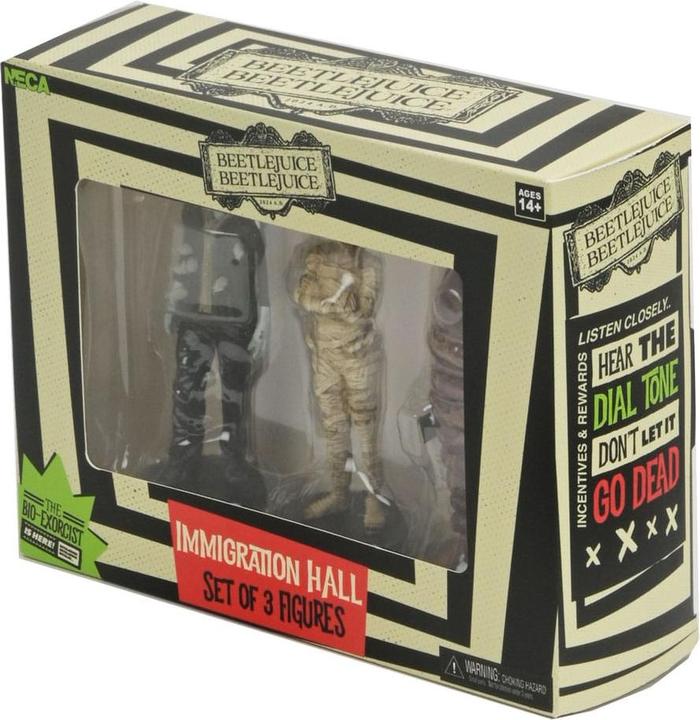 Immagine prodotto Neca Beetlejuice Beetlejuice figure 3-pack Sala Immigrazione 1 10 cm