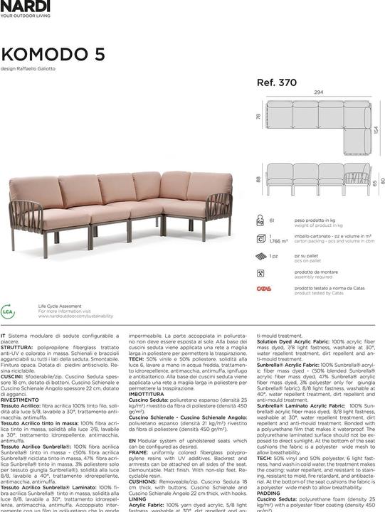 Actual product image Nardi Komodo 5