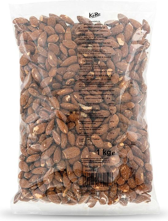 Immagine prodotto KoRo Granella di mandorle tostate e salate (1000 g)