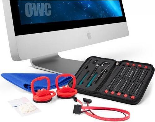 Actual product image OWC Complete Installation Kit for SSD into iMac 2011 27".