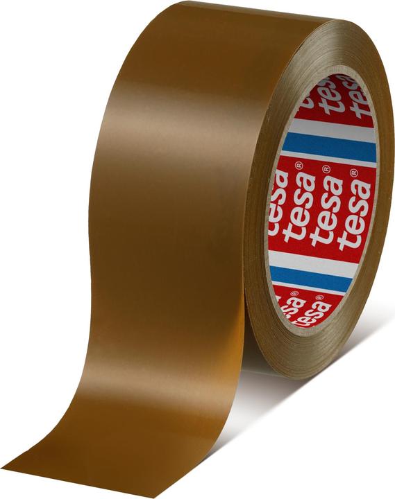 tesa Nastro da imballaggio tesapack 4124, in PVC, 75 mm x 66 m (75 mm)