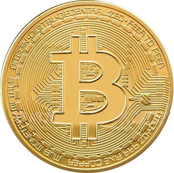 Produktbild JTI Vergoldeter BitCoin