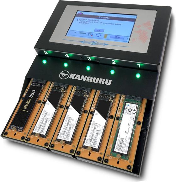 iStorage Kanguru HD Duplicator NVMe 4
