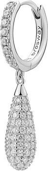 Produktbild Brosway Fancy Infinite White Sparkling Single Hoop Earring Fiw124