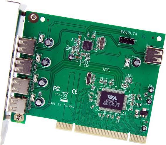 Produktbild StarTech 7 Port PCI USB 2.0 Adapter Card
