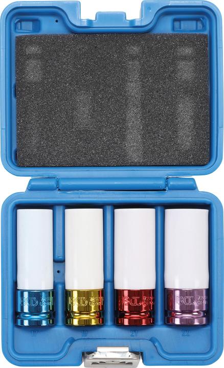 Produktbild BGS Kraft-Schoneinsatz-Satz (22 mm, 21 mm, 19 mm, 17 mm)