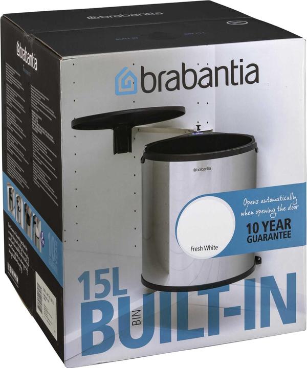 Produktbild Brabantia Einbaumülleimer 15 L White (15 l)