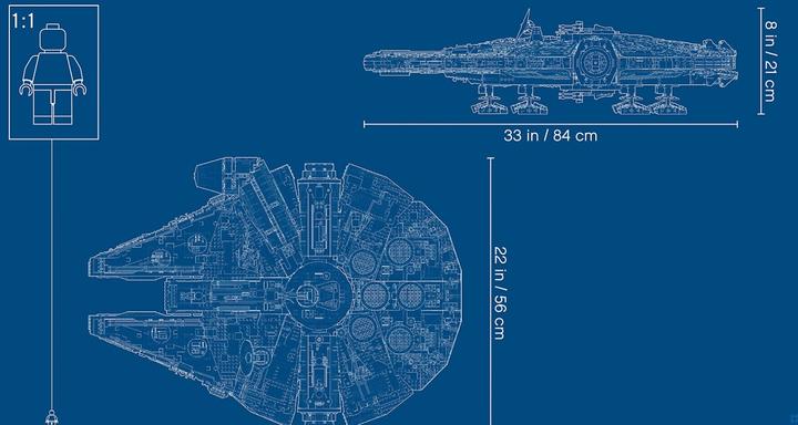 Image du produit LEGO Millennium Falcon (75192, LEGO Star Wars, LEGO difficiles à trouver)