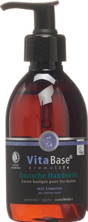 VitaBase Basische Handseife (Flüssigseife, 250 ml)