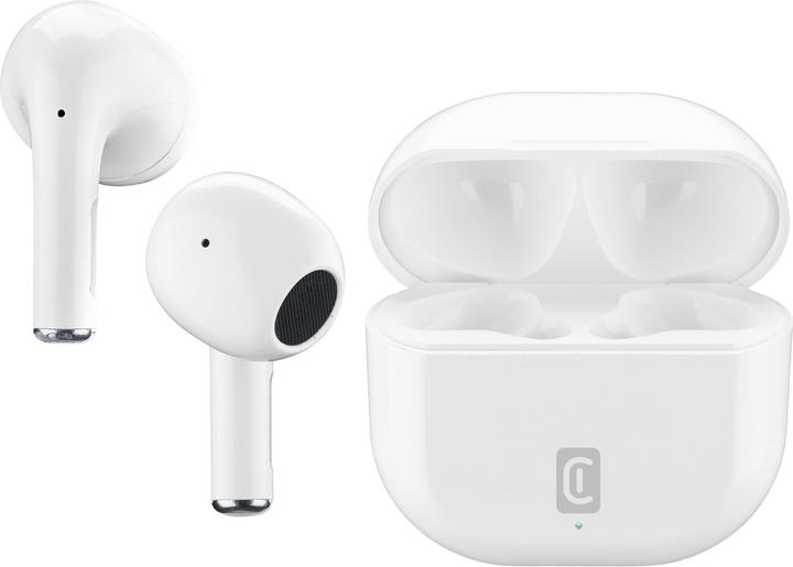 Actual product image Cellularline Wireless Tiny white True Wireless In-Ear Headset for bluetoo BTTINYTWSW (No noise cancelling, 3 h, Wireless)