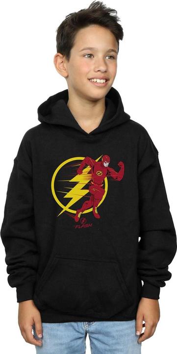 The Flash Running Emblem Kapuzenpullover Jungen