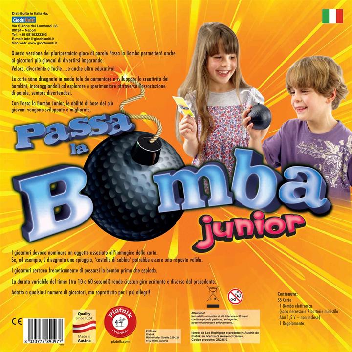 Actual product image Giochi uniti Passa la Bomba Junior (Italian)