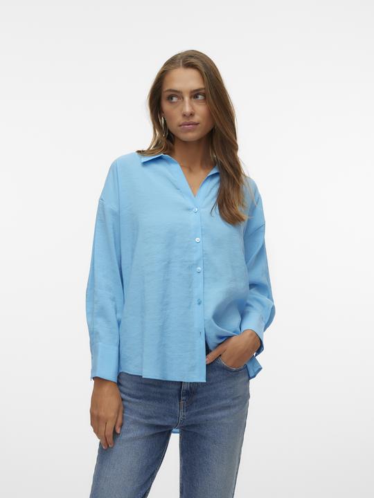 Image du produit Vero Moda VMQUEENY L/S OVERSIZED SHIRT EXP GA Chemise (L)