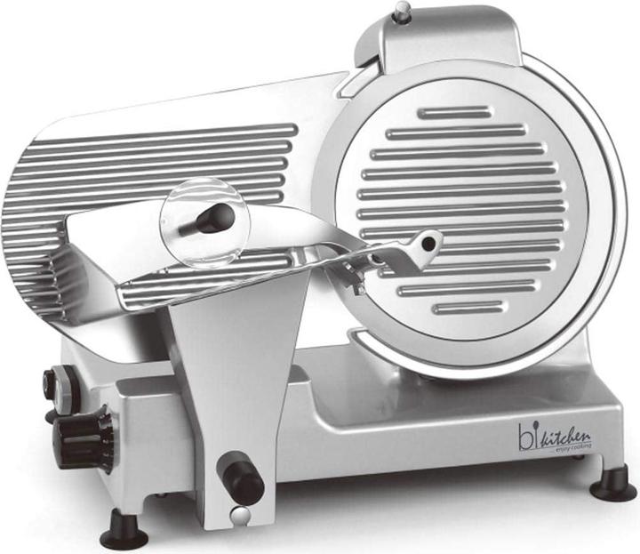 Produktbild BiKitchen Profi silber Aufschnittmaschine inkl. Schleifvorrichtung AS220