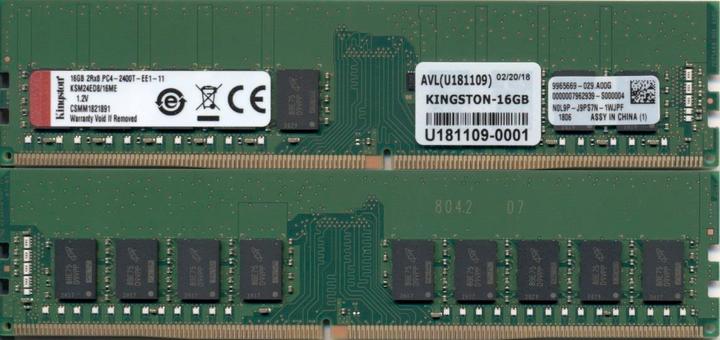 Produktbild Kingston KSM24ED8/16ME (1 x 16GB, 2400 MHz, DDR4-RAM, DIMM)