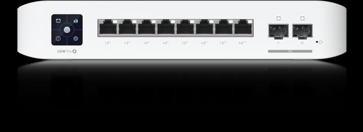 Actual product image Ubiquiti UniFi USW-PRO-8-POE (10 Ports)