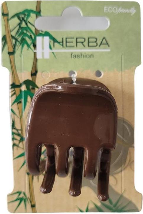 Produktbild Herba Ecofriendly Klammer, braun, 3.5 cm (1 Stk.)