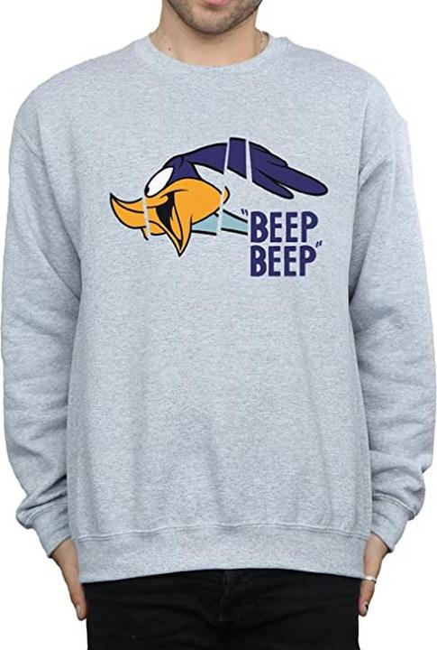 Immagine prodotto Looney Tunes Felpa Beep Beep Road Runner Uomo (XXL)