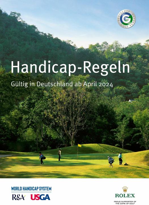Handicap-Regeln (Deutsch, Wiesbaden Deutscher Golf Verband e. V., 2024)