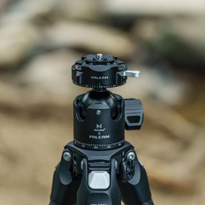Image du produit Falcam F38 Pro Quick Release Low Gravity Dual Panorama Ball Head F38B4906