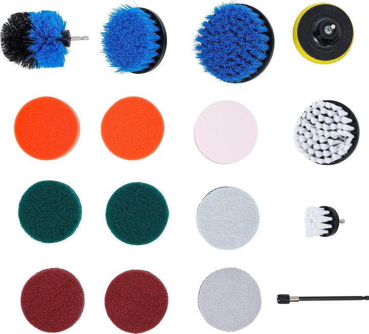 Immagine prodotto BGS Set di dischi per smerigliare e lucidare e set di spazzole