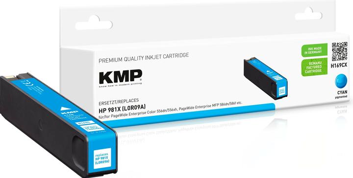 Produktbild KMP Tinte ersetzt HP981X (L0R09A) (C)