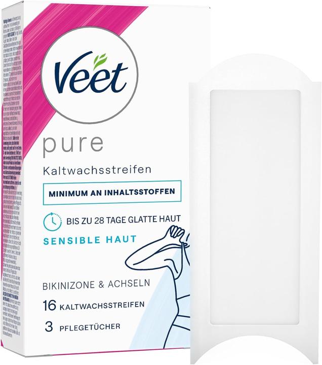 Image du produit Veet Pack de 6 bandes de cire froide (8 ml, 6 x)
