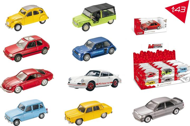 Image du produit Mondo 1:43 Vintage Display ass.