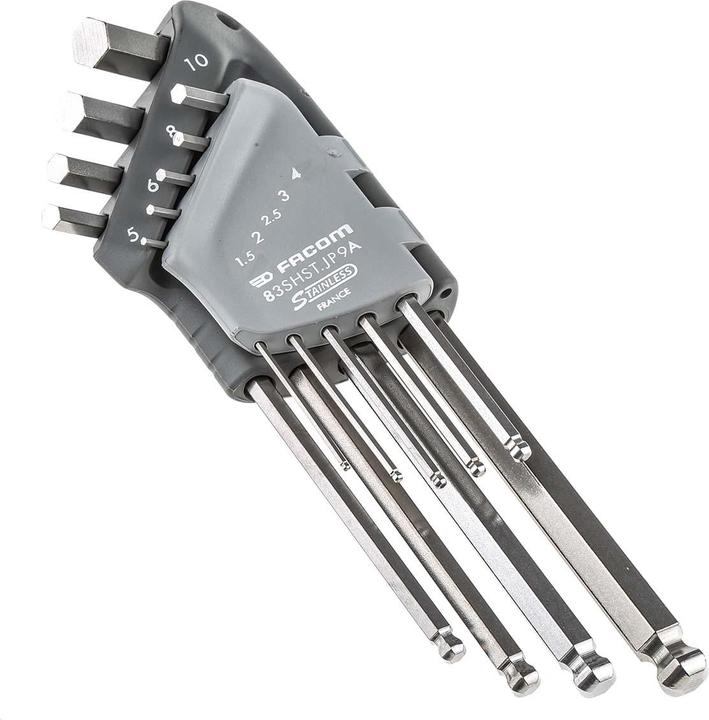 Produktbild Facom Sechskantschlüssel-Satz INOX 9-teilig