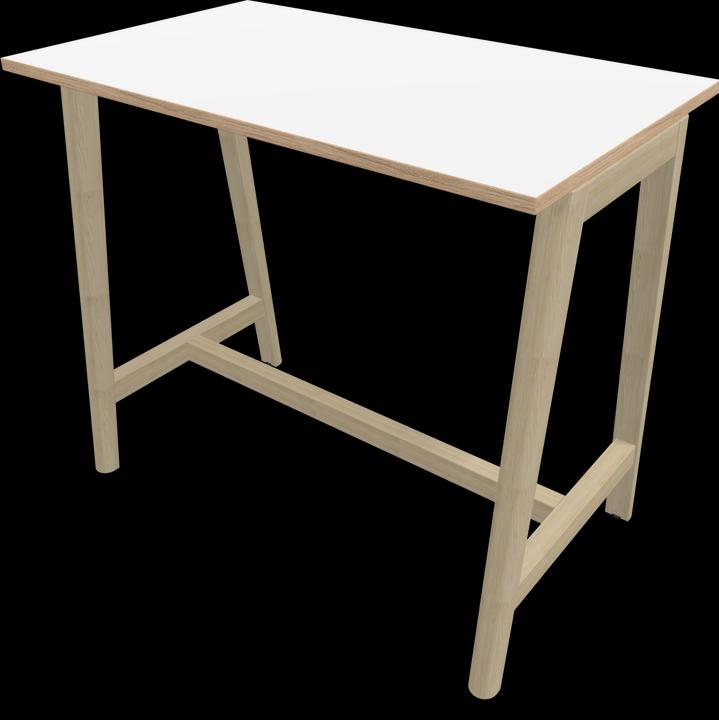 Image du produit Narbutas Table haute en bois Nova (120 x 70 x 105 cm)