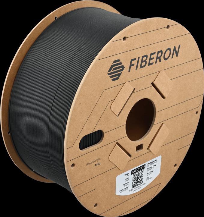 Produktbild Polymaker PA612-CF15 1,75mm BLACK 3kg (1.75 mm, 3000 g, Schwarz)