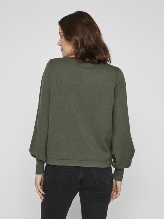 Actual product image Vila U-boat neck knitted jumper (M)