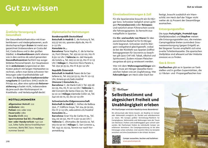 Image du produit Guide du camping-car en Espagne : Côte méditerranéenne, Catalogne & Andalousie (Allemand, Jan Marot)