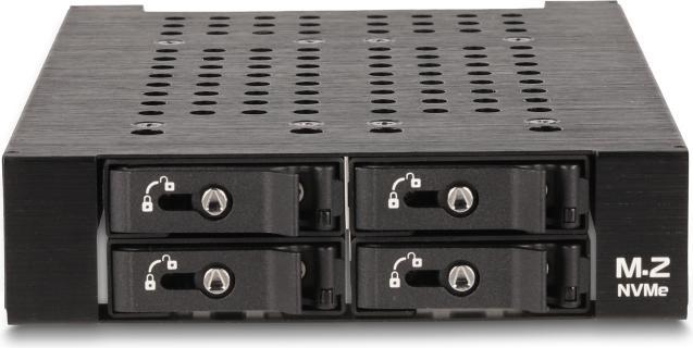 Produktbild Delock 3.5? Wechselrahmen für 4 x M.2 NVMe SSD mit OcuLink S