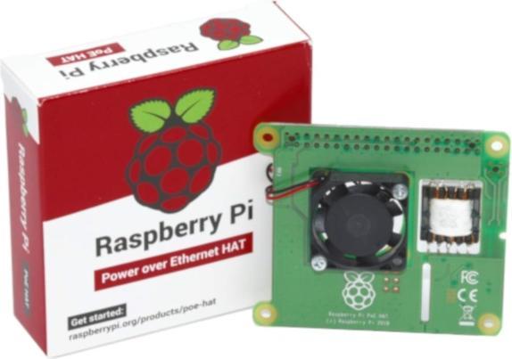 Image du produit Raspberry Pi PoE+ HAT