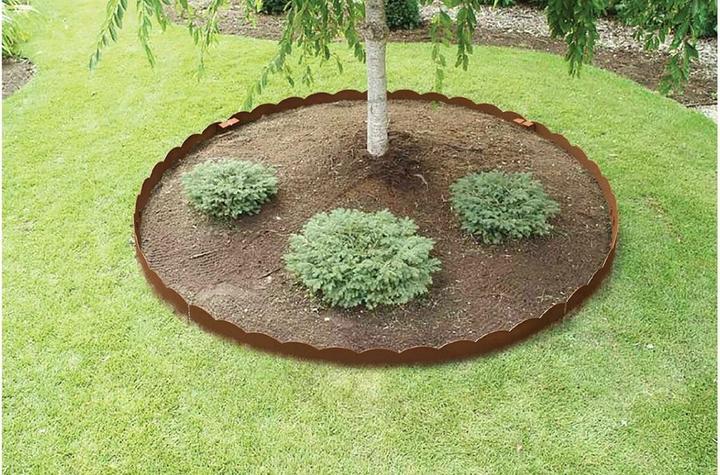 Produktbild Neogard Rasenkante gewellt, Bronze, 91 x 13 cm (91 cm)