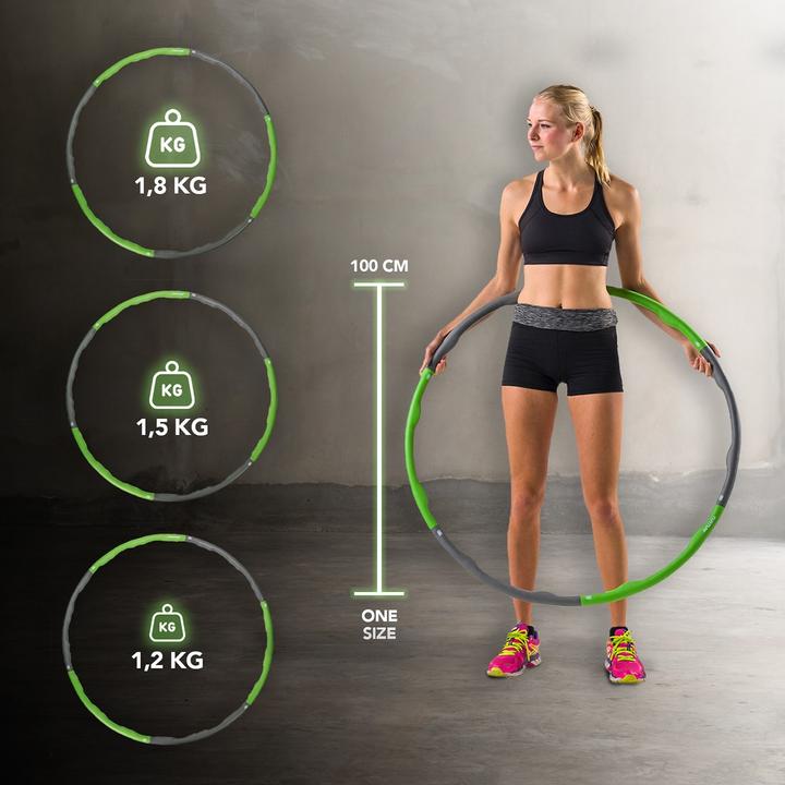Actual product image Tunturi Smart Fitness Hula Hoop Ring (100 cm, 1200 g)