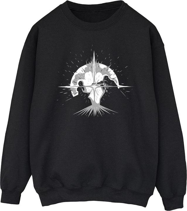 Produktbild Star Wars ObiWan Kenobi Saber Silhouette Fight Sweatshirt (L)