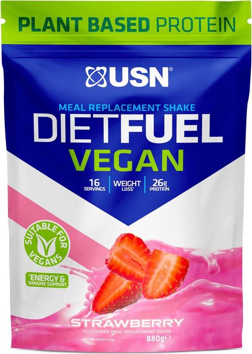 Immagine prodotto USN Dieta carburante vegano (Fragola, 1 pz., 880 g)