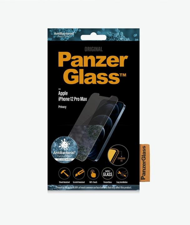 Immagine prodotto PanzerGlass Protezione dello schermo Privacy (1 Pezzo/i, Apple iPhone 12 Pro Max)