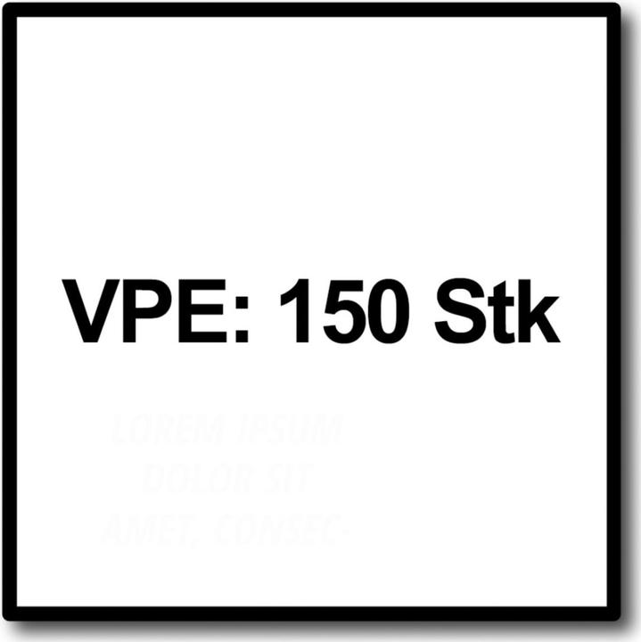 Produktbild Spax Tellerkopfschrauben WIROX Teilgewinde T-Star Plus Ø5,0x107mm (150 Stück) (150 Schrauben pro Stück)