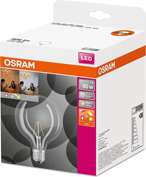 Immagine prodotto Osram Stella+ Globo (E27, 7 W, 806 lm, 1 x, E)