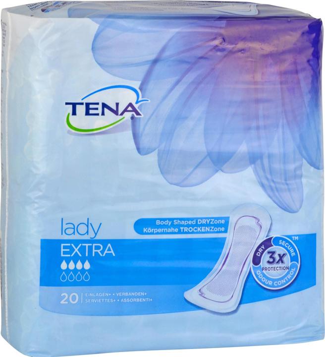 Immagine prodotto Tena Solette LADY per incontinenza vescicale EXTRA (20 x, Normale)