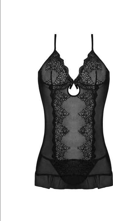 Actual product image Magic Silk Chemise & G-Set (One size)