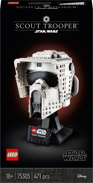 Actual product image LEGO Scout Trooper Helmet (75305, LEGO Star Wars)