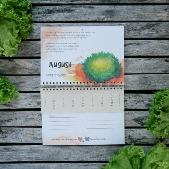 Actual product image Primoza Der wachsende Kalender (A5, No binding, German)