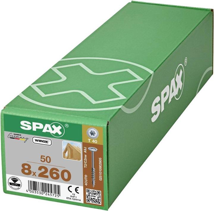 Image du produit Spax Vis pour assemblage bois (50 Vis par pièce)