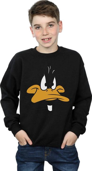 Immagine prodotto Looney Tunes Daffy Duck Big Face Felpa Ragazzi (116)